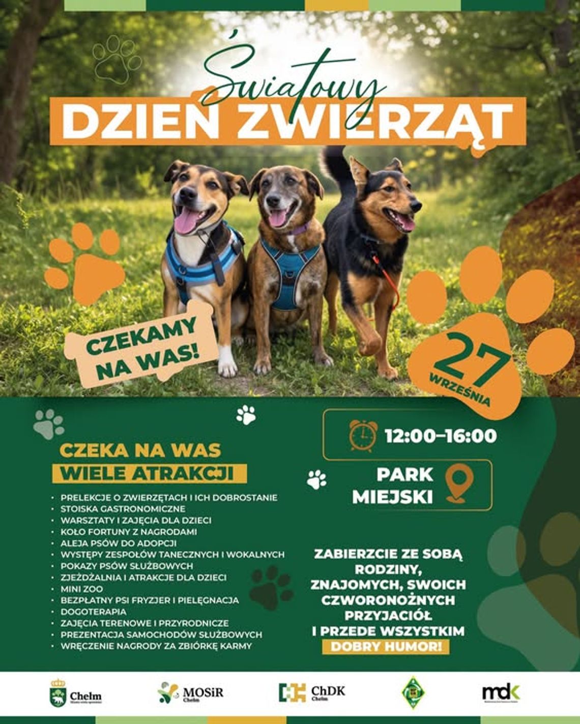 Światowy dzień zwierząt - 27 września!