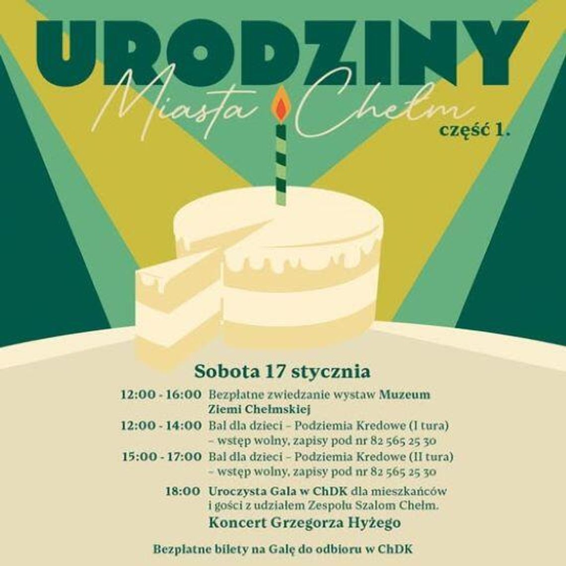 Urodziny Miasta Chełm! Urodziny Miasta Chełm!